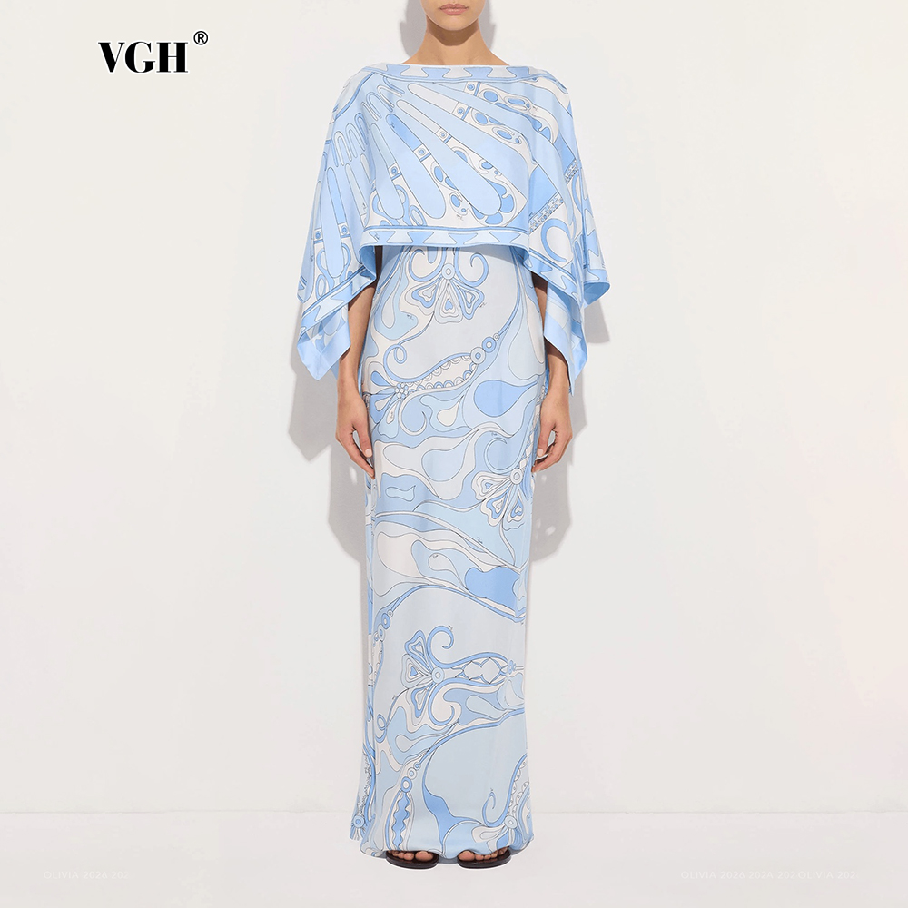 Woman Formal Wear - Костюм-двойка VGH светло-голубого цвета с абстрактным