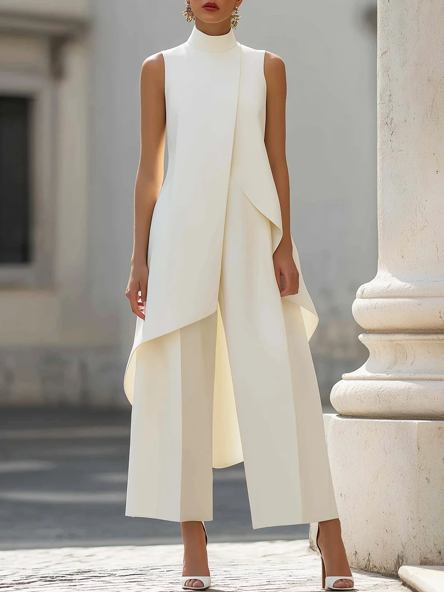 Women'S Formal Wear Pants - Женский комплект из двух предметов: элегантный