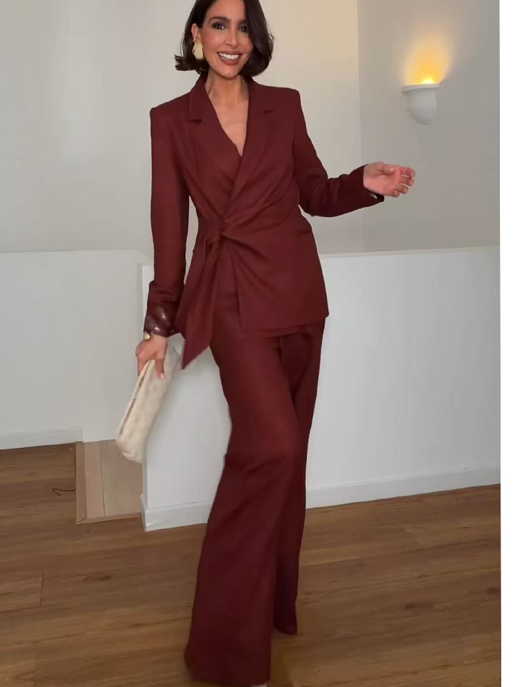 Women'S Formal Wear Pants - Модный офисный костюм для женщин: элегантный