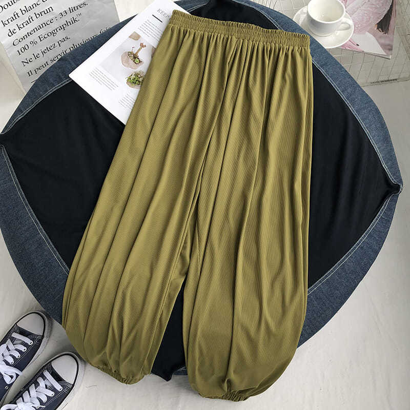 Women'S Formal Wear Pants - Летние тонкие брюки размера плюс 6XL