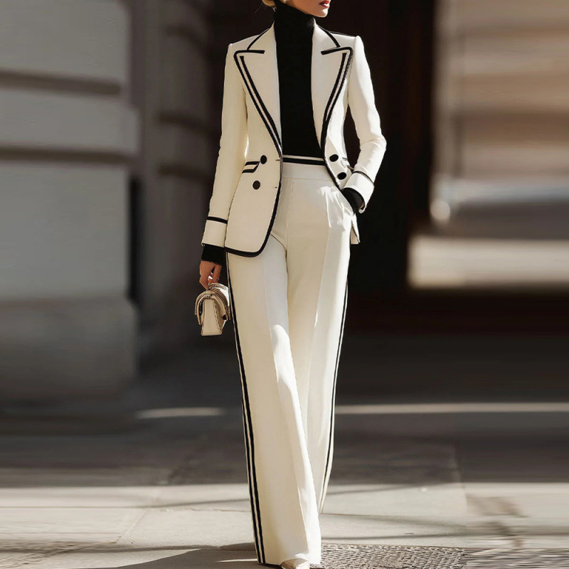 Women'S Formal Wear Pants - Распродажа! Женский двубортный блейзер с лацканами