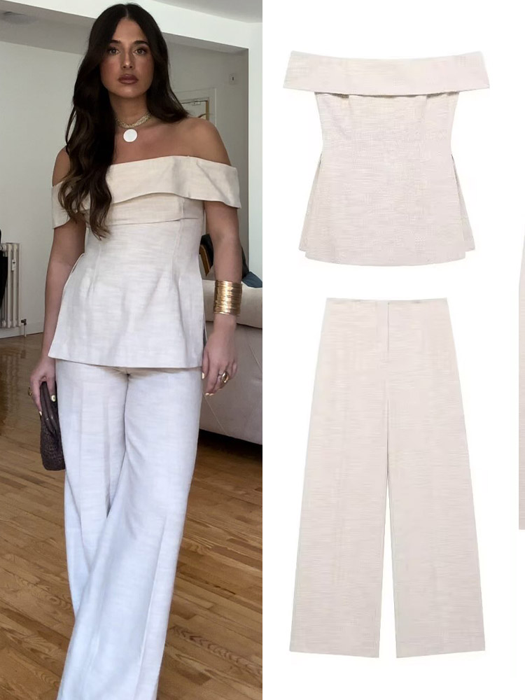 Women'S Formal Wear Pants - HH Женские свободные брюки на молнии