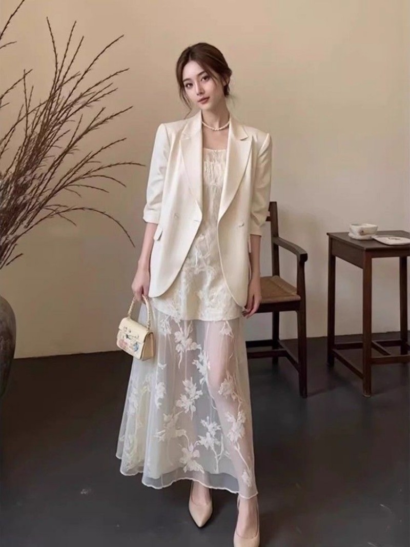 Women Formal Wear For Office - Новый высококачественный осенний комплект платьев для
