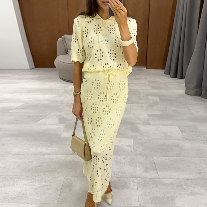 Women Formal Wear For Summer - Летние однотонные комплекты для повседневной носки: