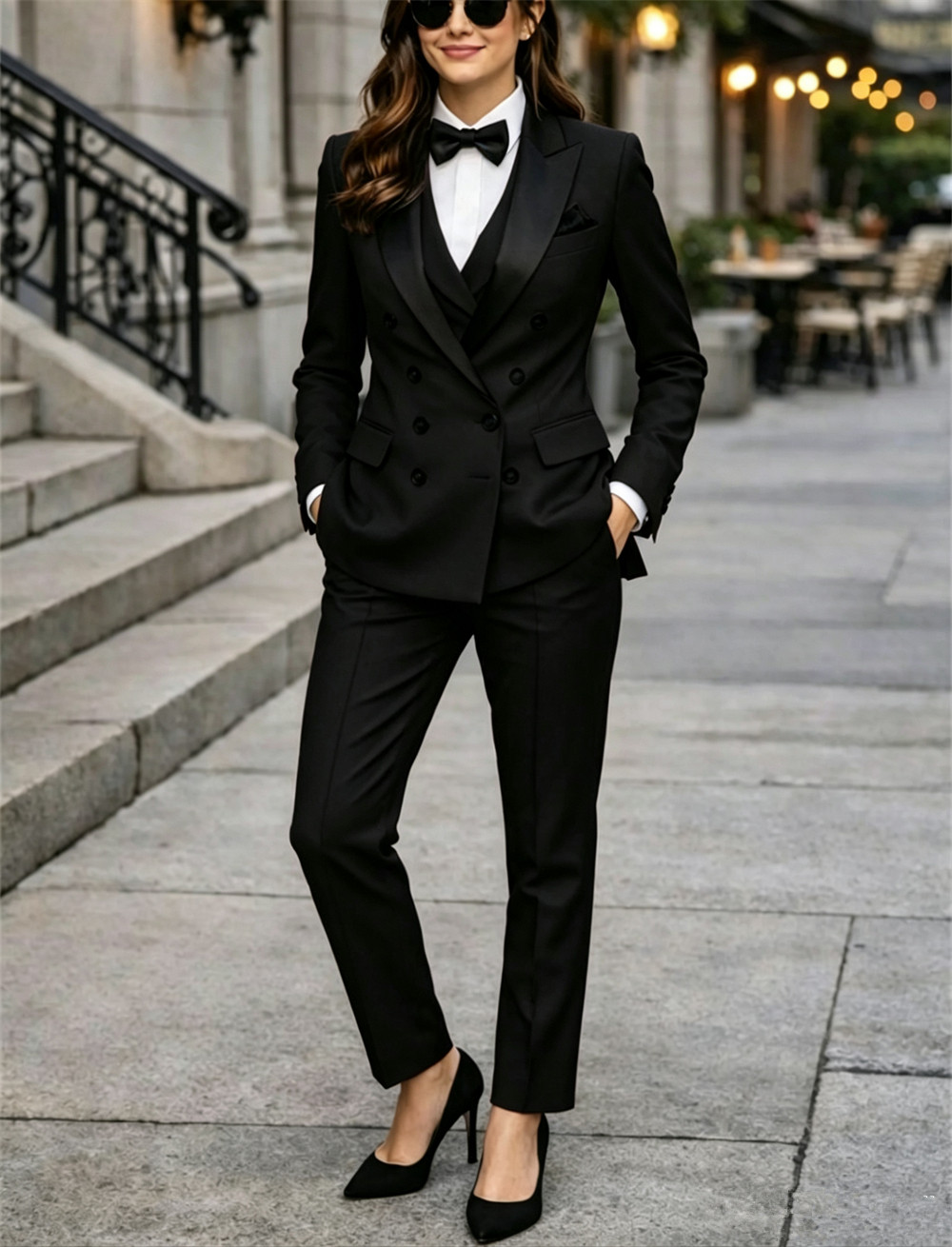 Женские двубортные костюмы-тро – обзор и цена Women Formal Wear Tailor