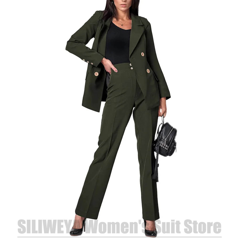 Женский двубортный костюм, мод – обзор и цена Women Formal Wear Tailor
