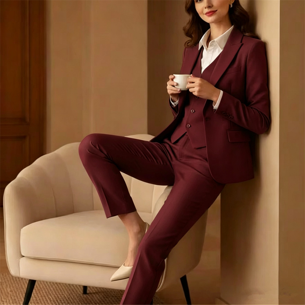 Новый женский костюм цвета шал – обзор и цена Women Formal Wear Tailor