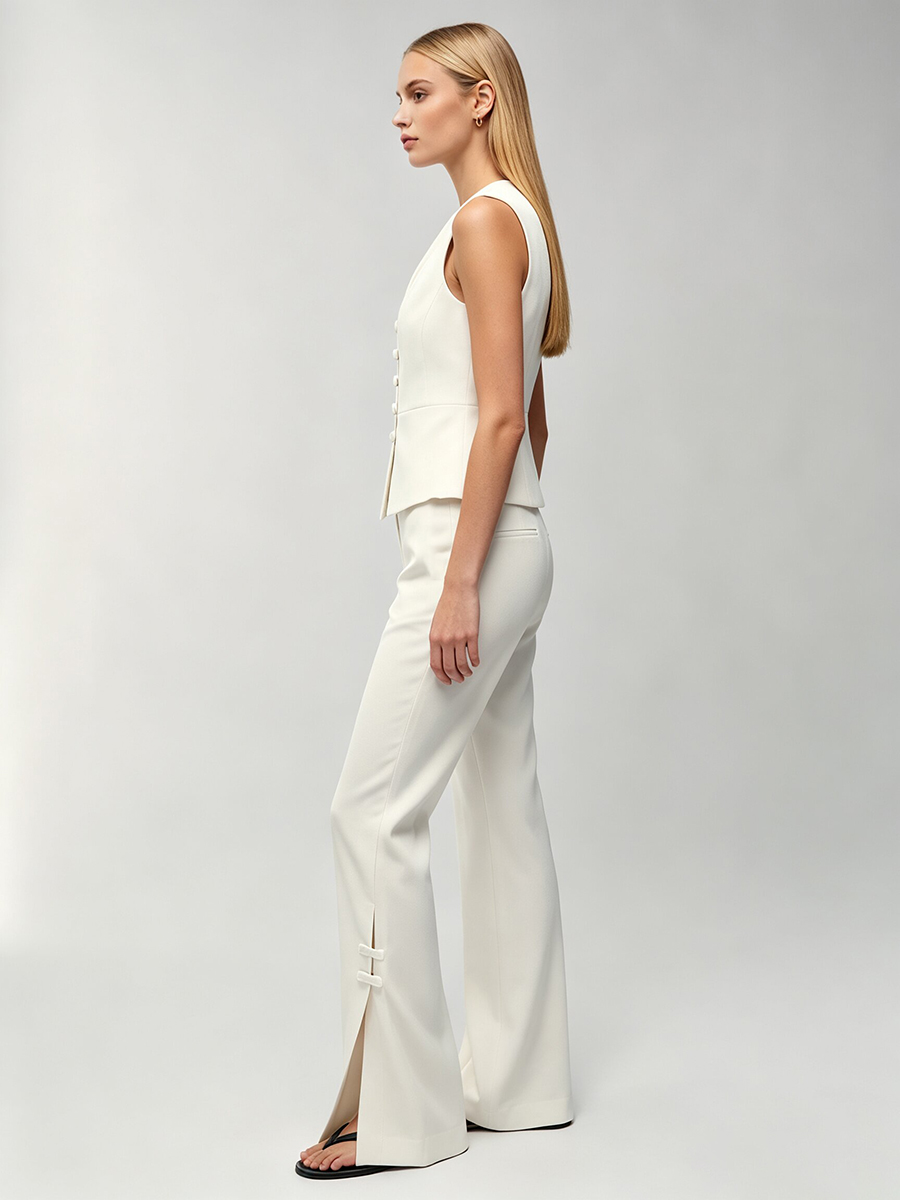 Женский костюм LIMO: белый жил – обзор и цена Women'S Formal Wear Pants
